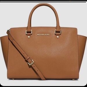 Michael kors Leather Satchel